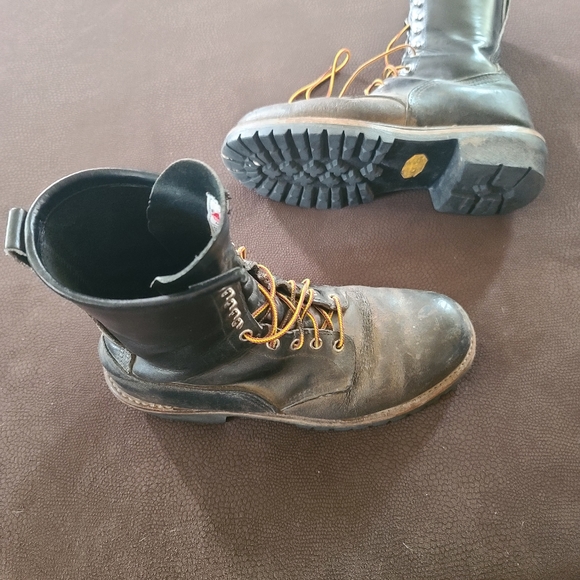 Red Wing Shoes Shoes | Authentic Red Wing ANSI Z41 PT99 M175 C75 Steel Toe Work Boots | Color: Brown | Size: 10 | Torelynn's Closet